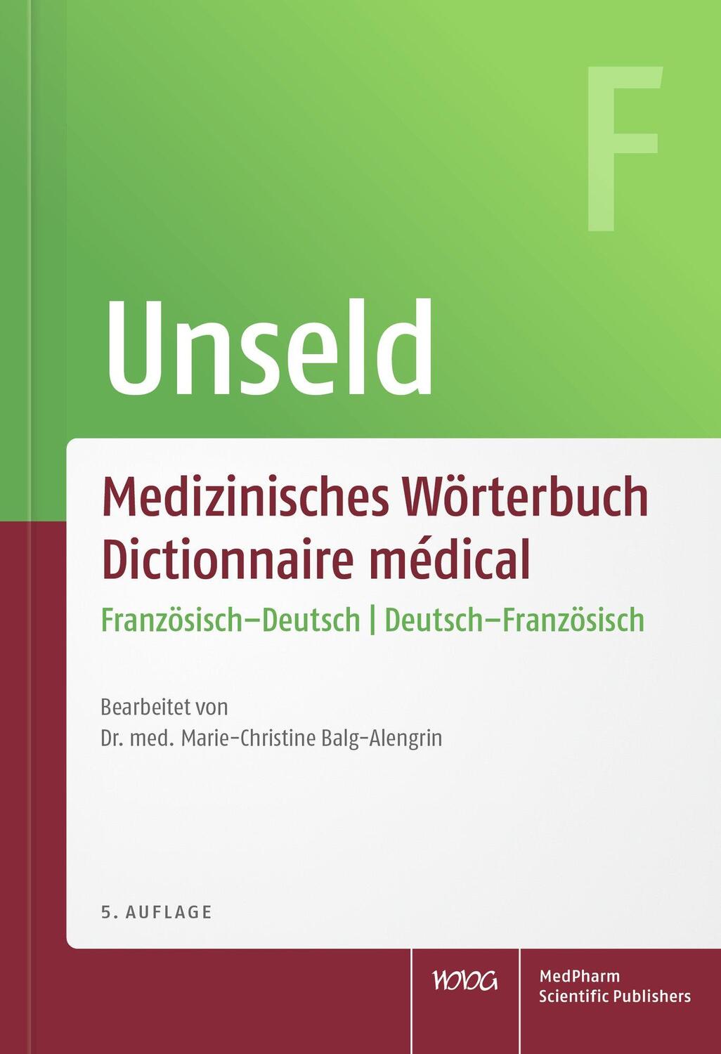 Cover: 9783804750906 | Medizinisches Wörterbuch Dictionnaire medical | Taschenbuch | XIV