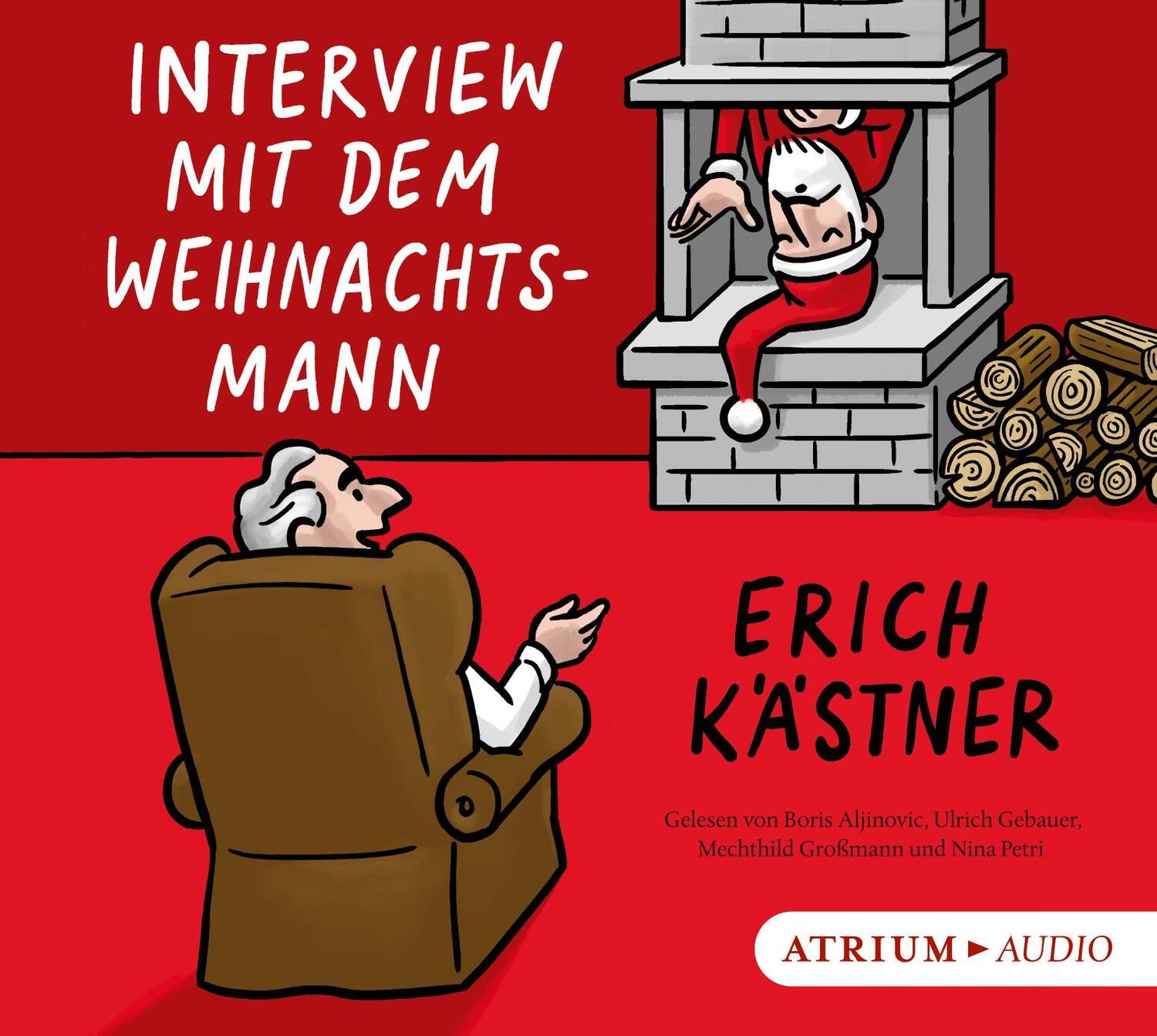 Cover: 9783855354122 | Interview mit dem Weihnachtsmann. CD | Schöne Bescherungen | Kästner