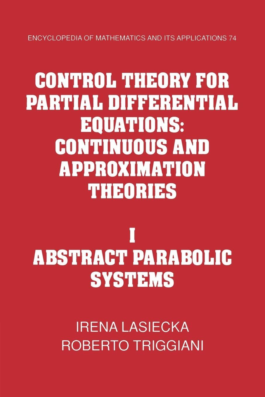 Cover: 9780521155670 | Control Theory for Partial Differential Equations | Lasiecka (u. a.)