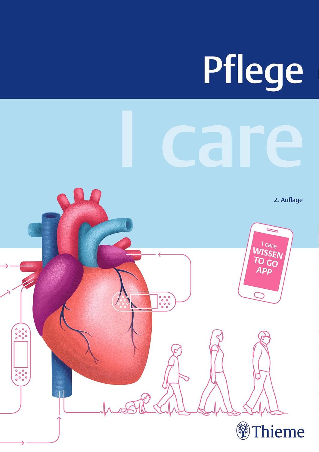 Cover: 9783132418288 | I care Pflege | Bundle | Brosch. (FH+KL) | 1 Taschenbuch | Deutsch
