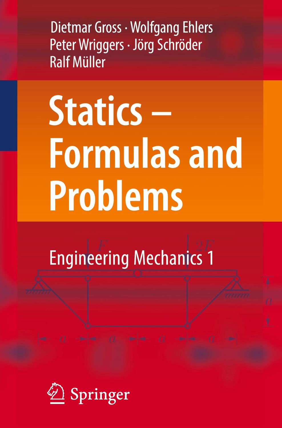 Cover: 9783662538531 | Statics ¿ Formulas and Problems | Engineering Mechanics 1 | Buch