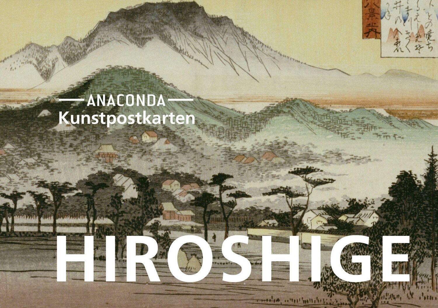 Cover: 9783730612248 | Postkarten-Set William Hiroshige | Stück | Anaconda Postkarten | 2023