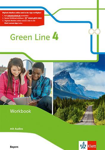 Cover: 9783128030456 | Green Line 4. Ausgabe Bayern. Workbook mit Audios 8. Klasse | Bundle