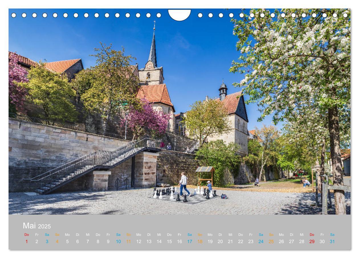 Bild: 9783435239757 | Kronach - drei Flüsse und eine Festung (Wandkalender 2025 DIN A4...