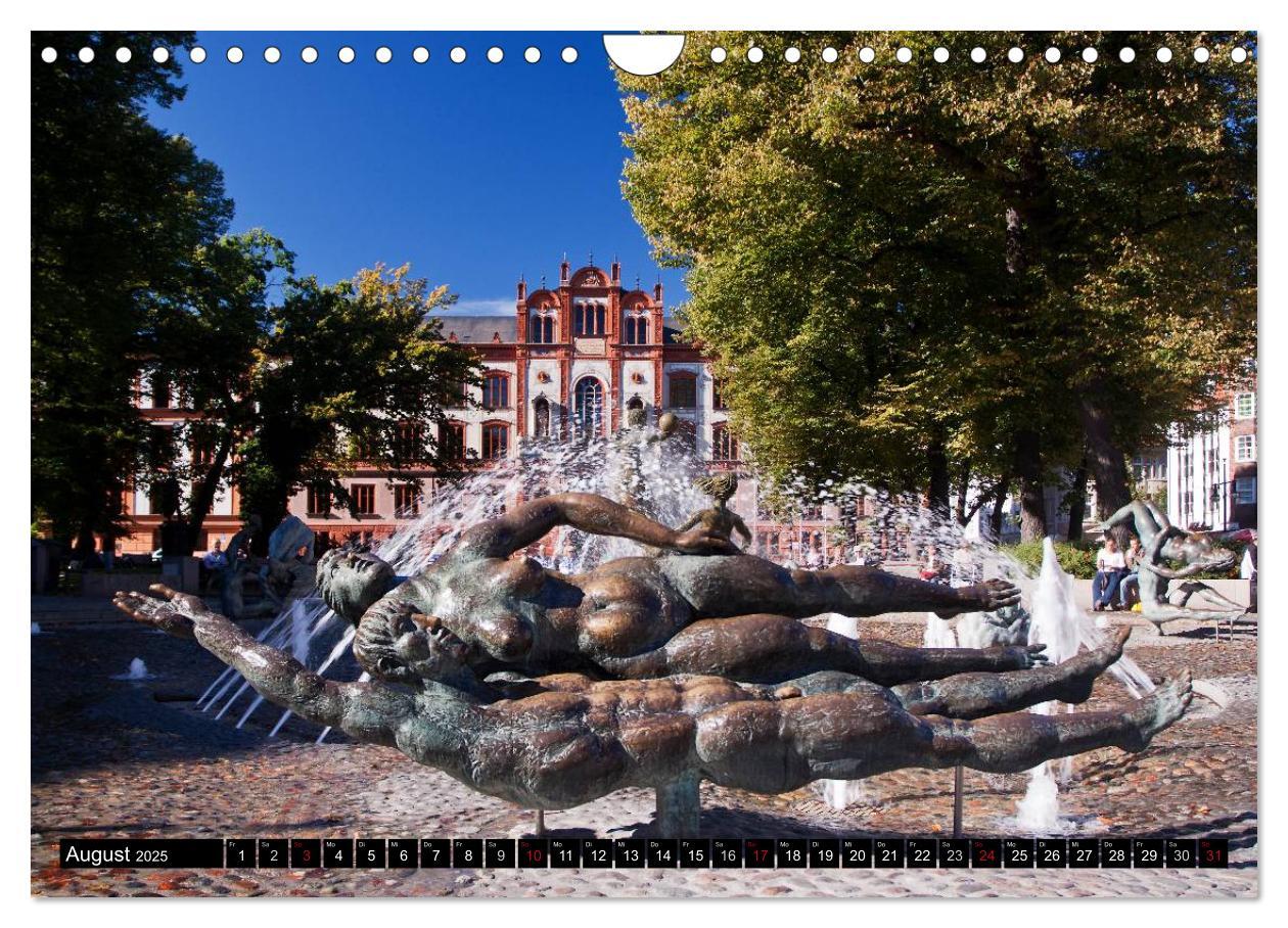 Bild: 9783435549993 | Ostseeperle Rostock (Wandkalender 2025 DIN A4 quer), CALVENDO...