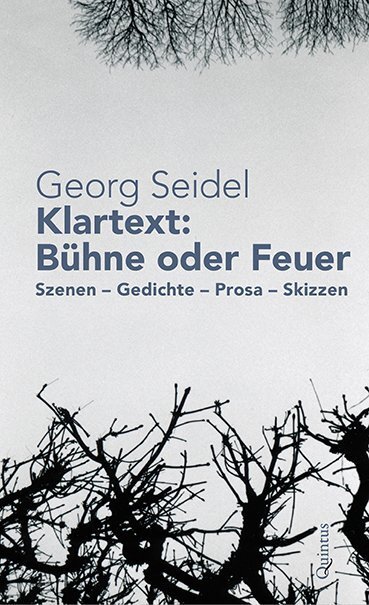 Cover: 9783947215928 | Klartext: Bühne oder Feuer | Georg Seidel | Taschenbuch | 176 S.