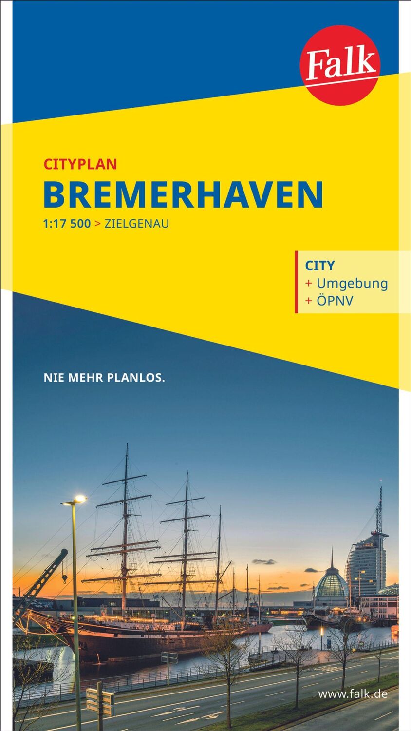 Cover: 9783827900357 | Falk Cityplan Bremerhaven 1:17.500 | (Land-)Karte | Falk Citypläne