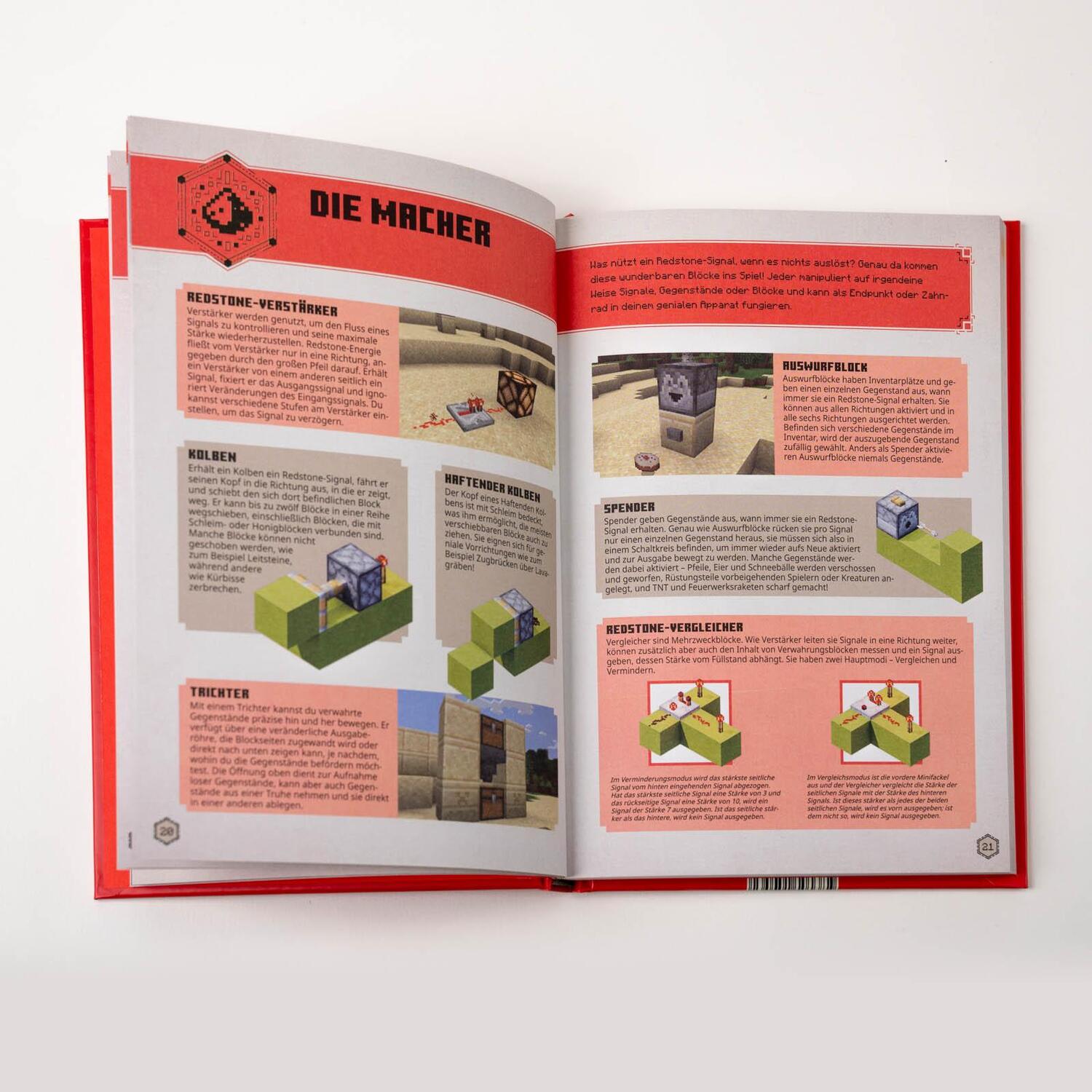 Bild: 9783505150562 | Minecraft Das Redstone-Handbuch | Ein offizielles Minecraft-Handbuch