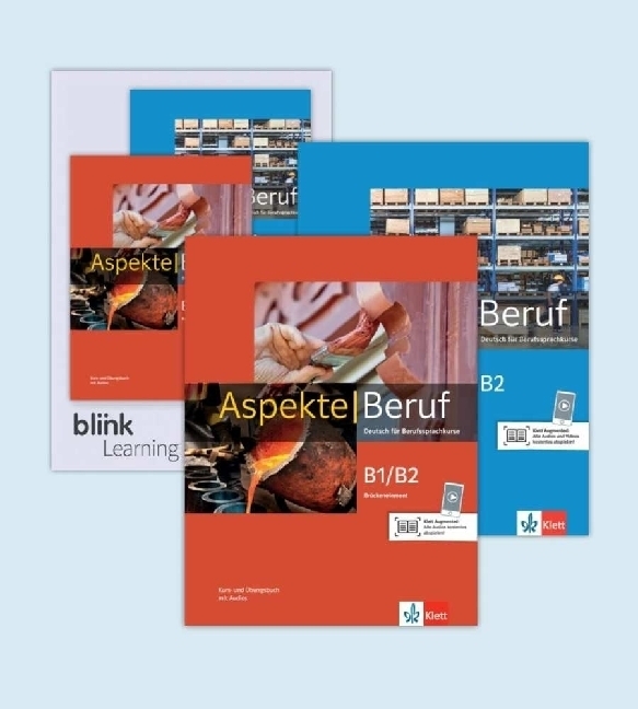 Cover: 9783126053754 | Aspekte Beruf B1/B2 und B2 - Media Bundle BlinkLearning, m. 1 Beilage