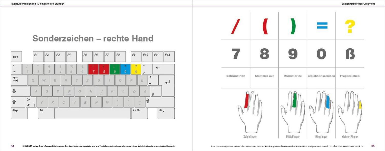 Bild: 9783832800093 | Das Tastaturschreiben mit 10 Fingern in 5 Stunden | Baumeister (u. a.)