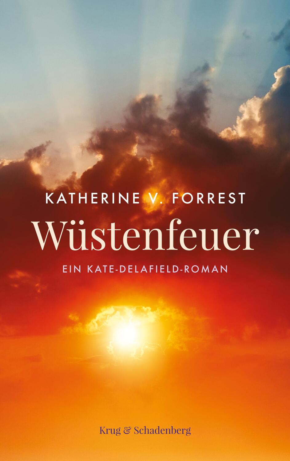 Cover: 9783959170086 | Wüstenfeuer | Ein Kate-Delafield-Roman | Katherine V. Forrest | Buch