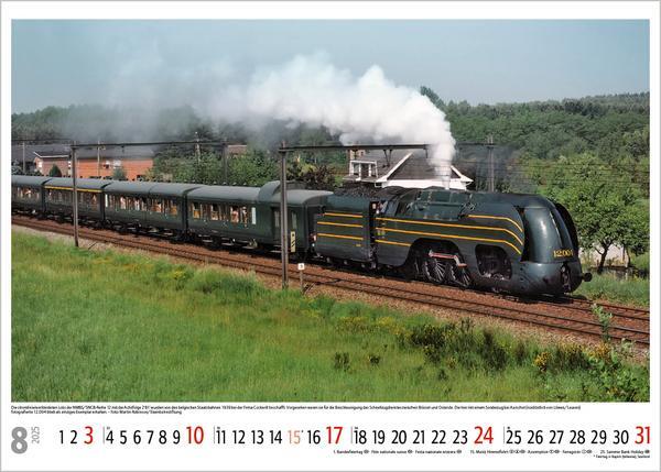 Bild: 9783731876229 | Faszinierende Eisenbahnen 2025 | Verlag Korsch | Kalender | 13 S.