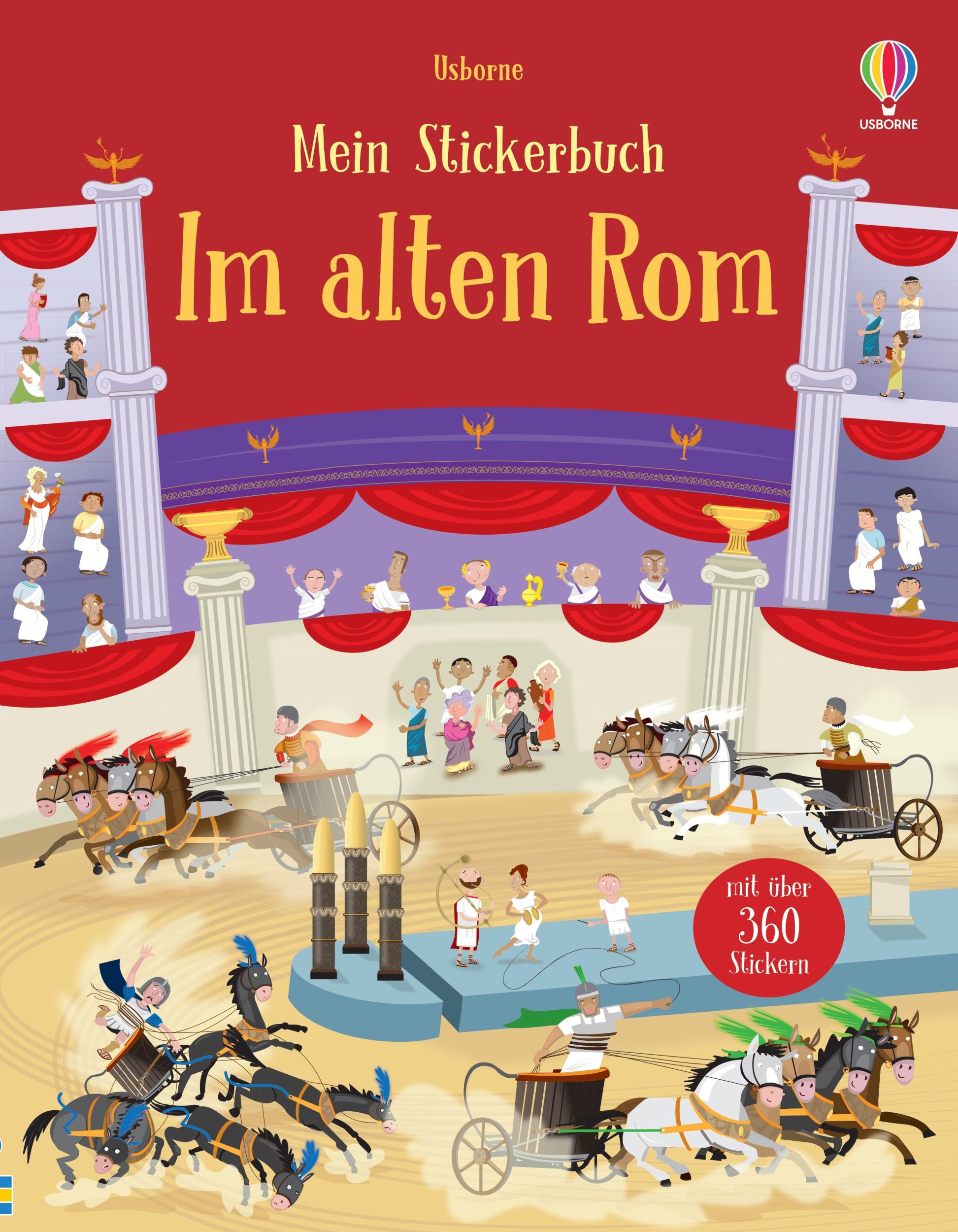 Cover: 9781035701551 | Mein Stickerbuch: Im alten Rom | Fiona Watt | Taschenbuch | 44 S.