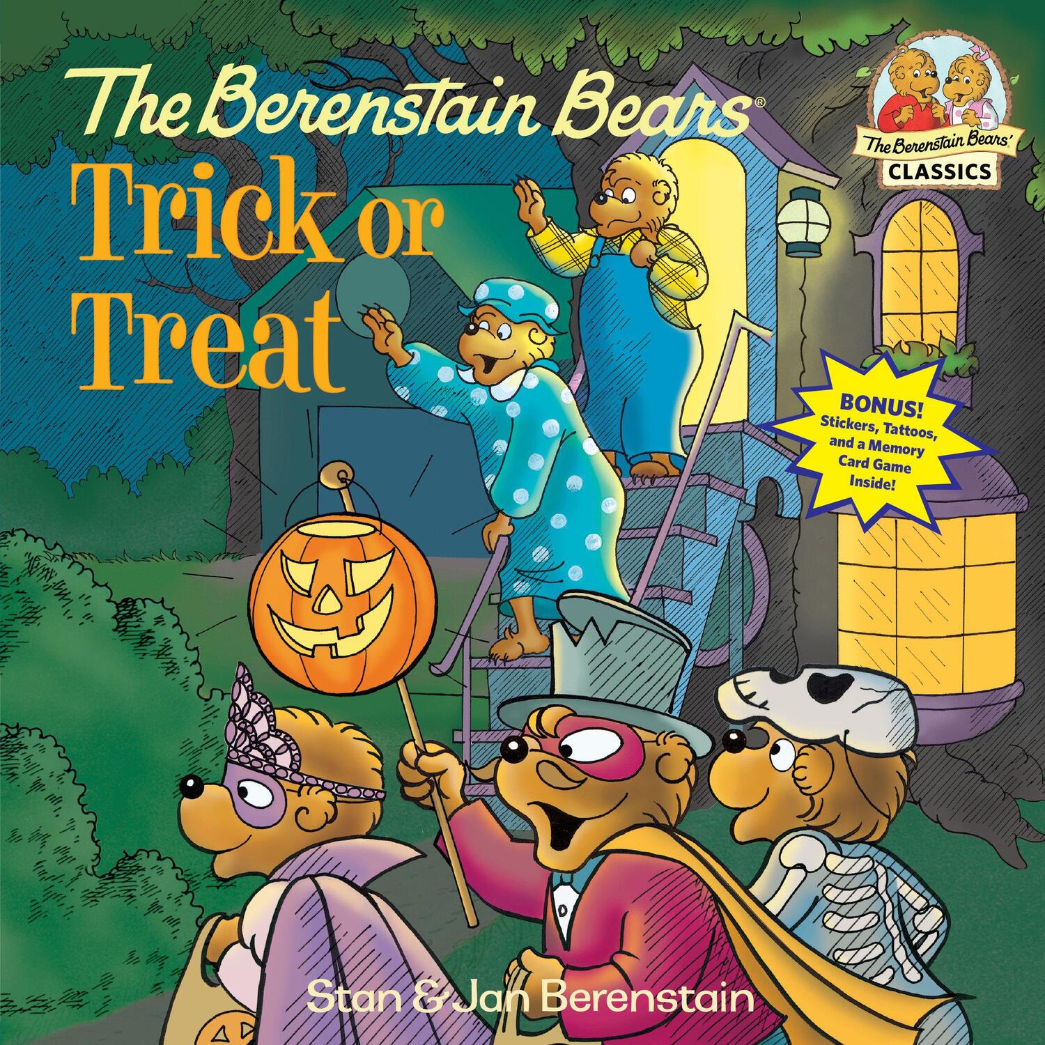 Cover: 9780399557736 | The Berenstain Bears Trick or Treat (Deluxe Edition) | Stan Berenstain