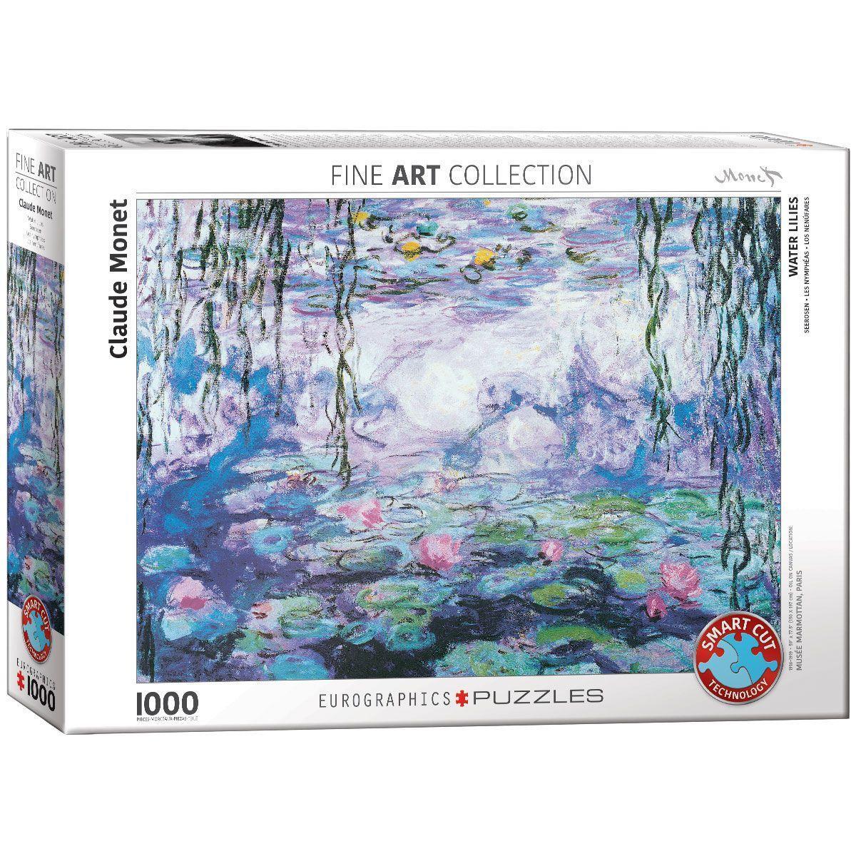 Cover: 628136643665 | Seerosen von Claude Monet 1000 Teile | Claude Monet | Spiel | Deutsch