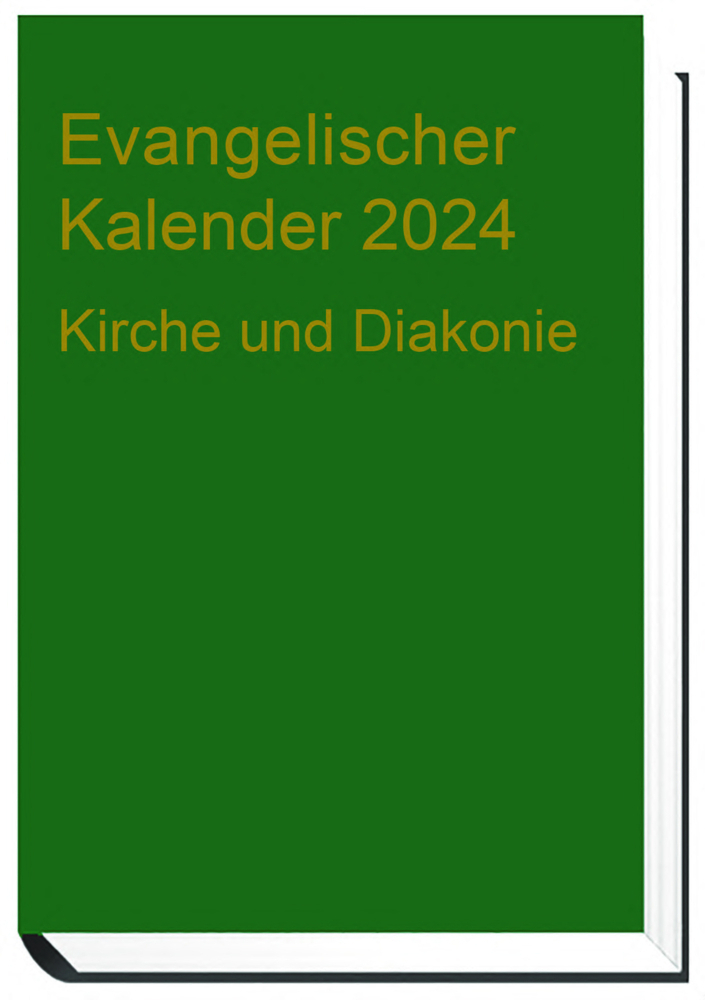 Cover: 9783889814708 | Evangelischer Kalender 2024 | Kirche und Diakonie | Birgit Nagel