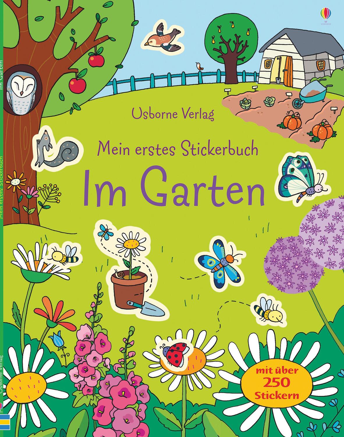 Cover: 9781782323815 | Mein erstes Stickerbuch: Im Garten | Caroline Young | Taschenbuch
