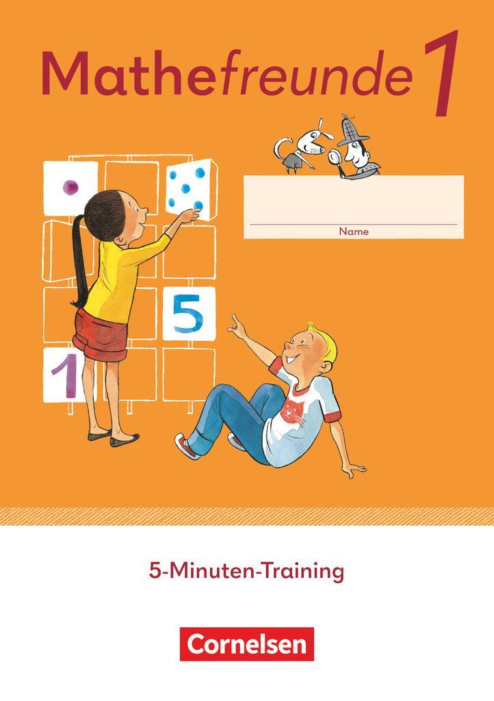 Cover: 9783464808092 | Mathefreunde 1. Schuljahr. 5-Minuten-Training - Arbeitsheft | Buch