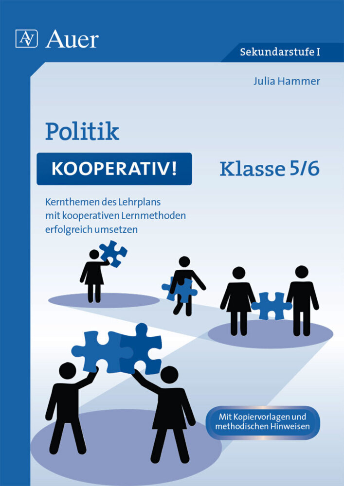 Cover: 9783403075325 | Politik kooperativ! Klasse 5/6 | Julia Hammer | Broschüre | 2014