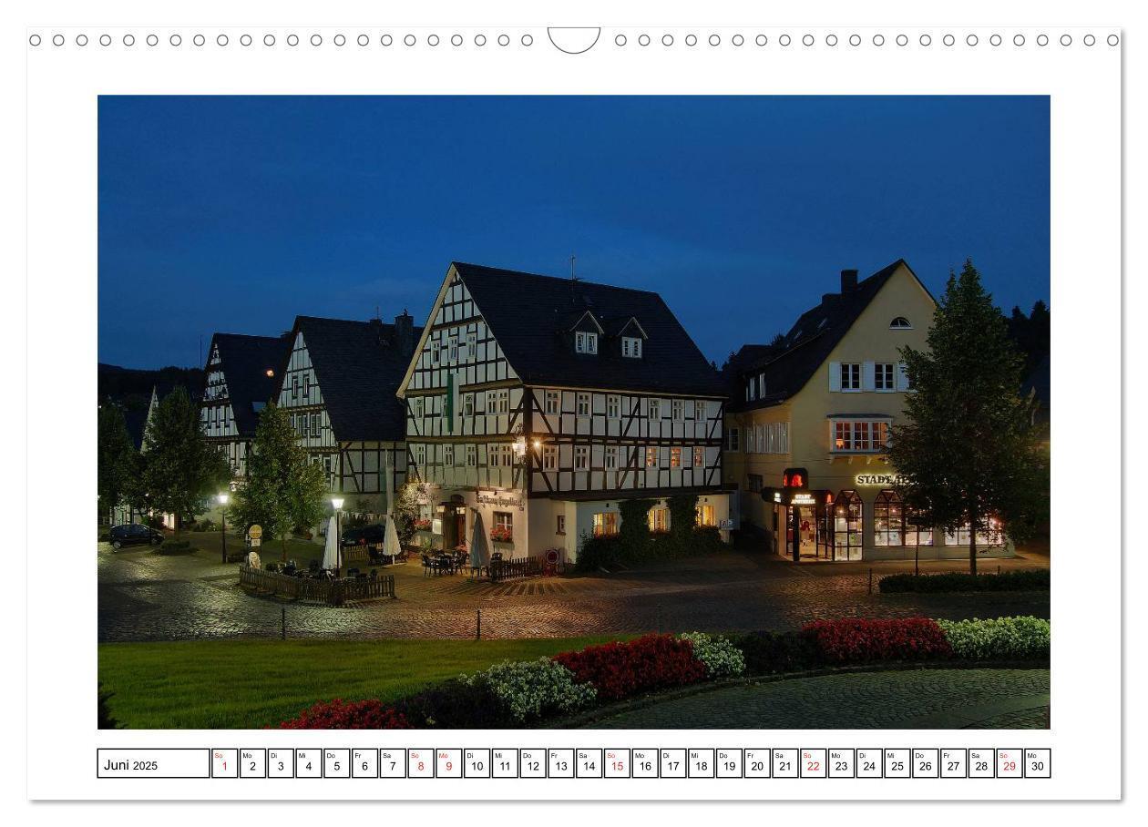 Bild: 9783435613922 | Blaue Stunde im Siegerland (Wandkalender 2025 DIN A3 quer),...