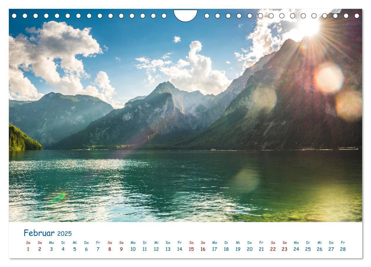 Bild: 9783435185429 | Der Königssee Perle unter dem Watzmann (Wandkalender 2025 DIN A4...