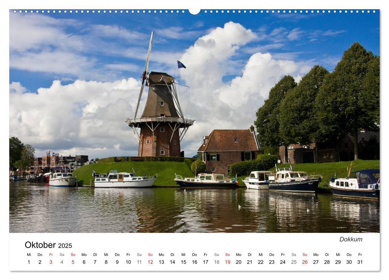 Bild: 9783435503667 | Friesland - Fryslan (Wandkalender 2025 DIN A2 quer), CALVENDO...