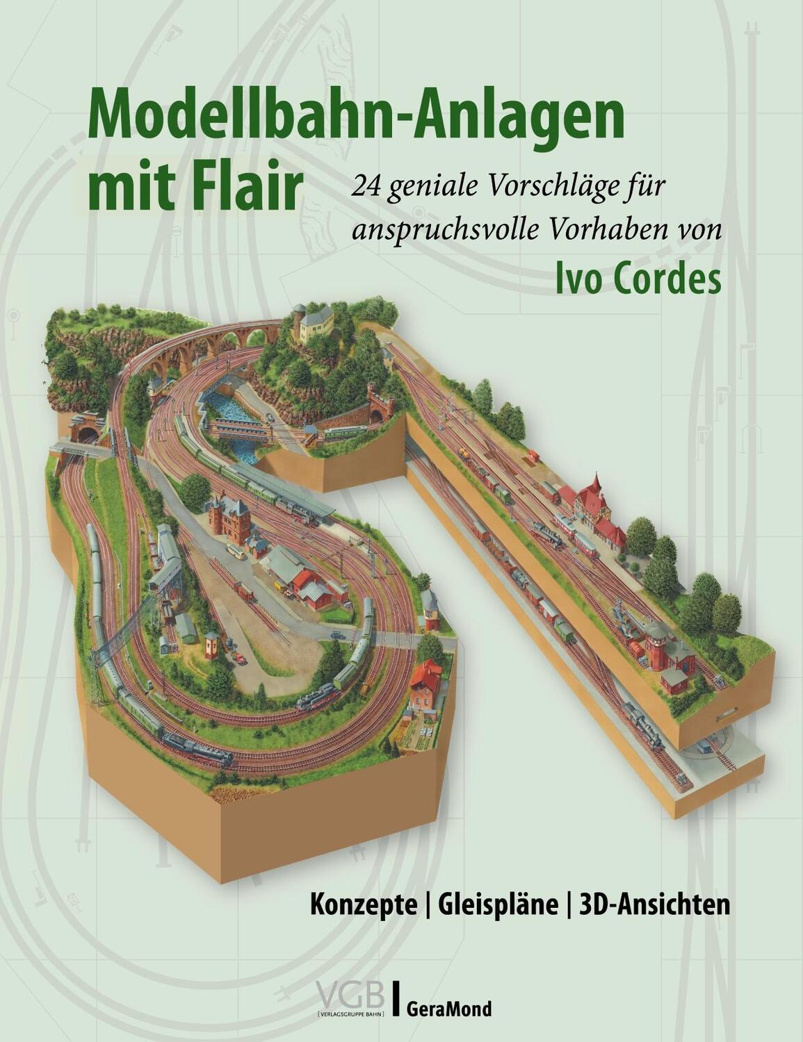 Cover: 9783987020001 | Modellbahn-Anlagen mit Flair: Konzepte, Gleispläne, 3D-Ansichten