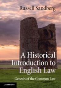 Cover: 9781107462731 | A Historical Introduction to English Law: Genesis of the Common Law