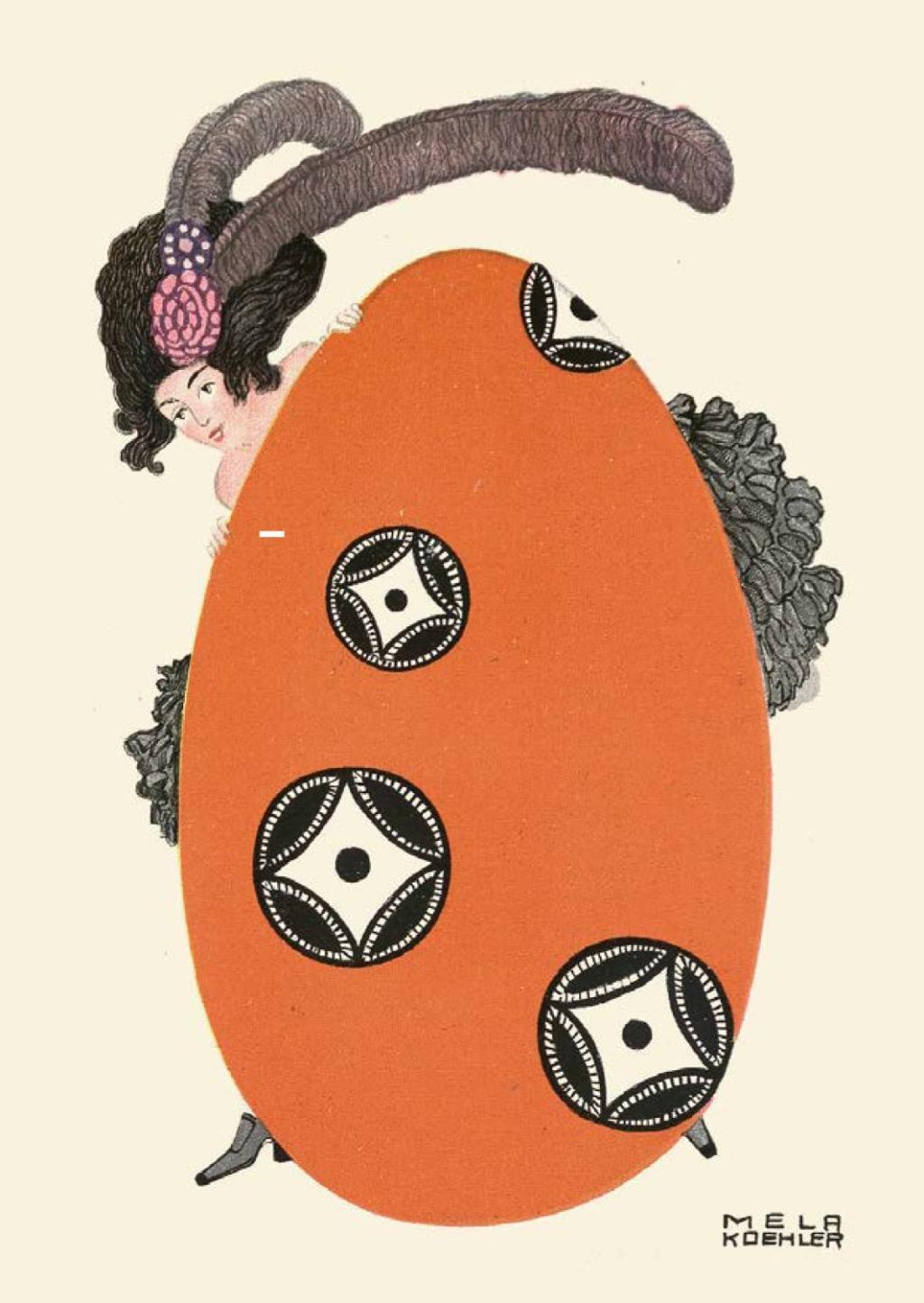 Bild: 9120044550369 | Frohe Ostern | 10 Kunstkarten der Wiener Werkstätte | Stück | Deutsch