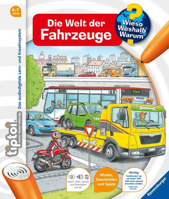 Cover: 9783473329120 | tiptoi® Die Welt der Fahrzeuge | Daniela Flucht | Buch | Spiralbindung