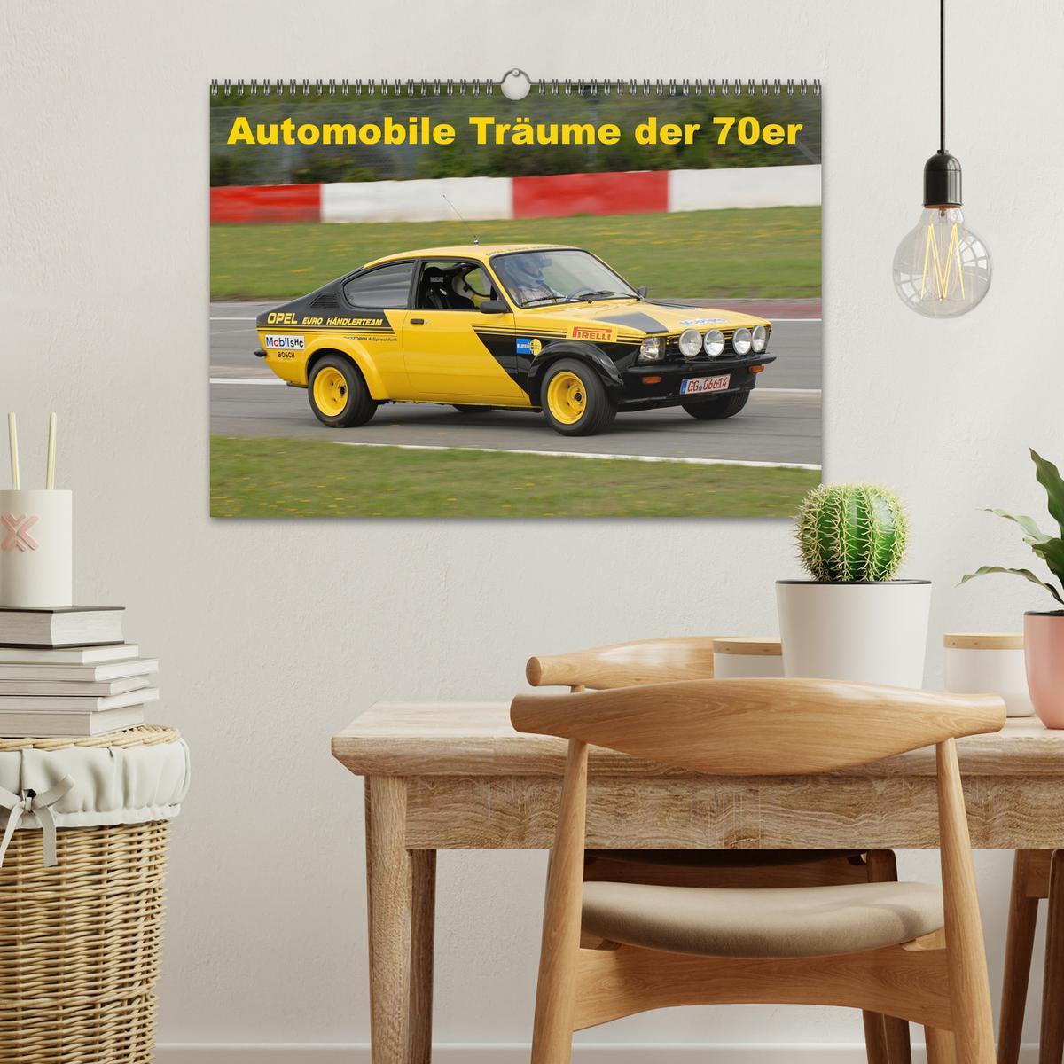 Bild: 9783383940910 | Automobile Träume der 70er (Wandkalender 2025 DIN A3 quer),...