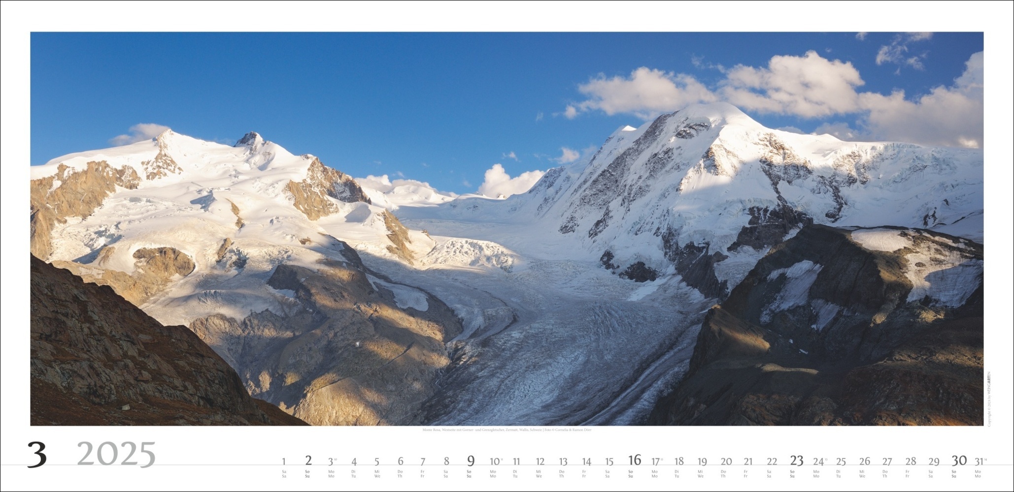 Bild: 9783839900215 | Alpenpanorama Kalender 2025 | Cornelia Dörr (u. a.) | Kalender | 14 S.