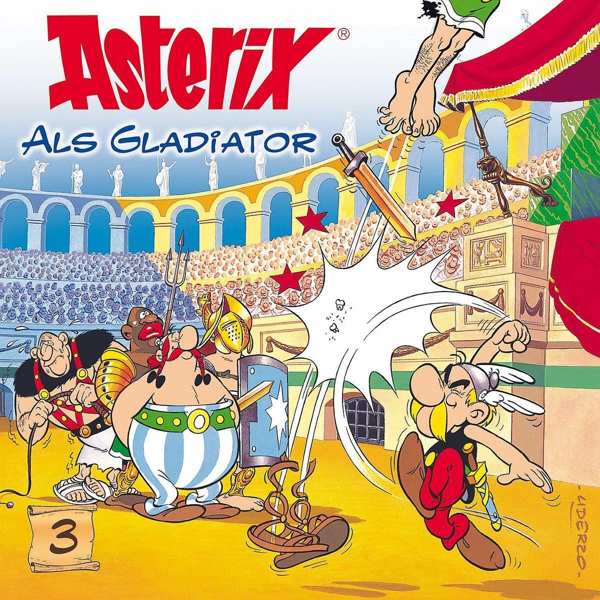 Cover: 602498195536 | Asterix 03. Asterix als Gladiator | Audio-CD | Karussell | 43 Min.