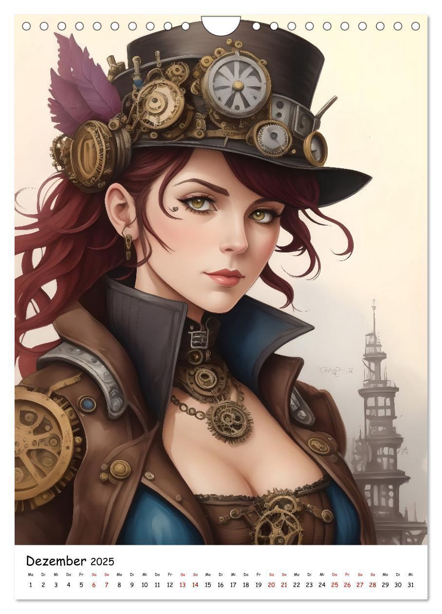 Bild: 9783383811425 | Steam-Punk-Girls - Eine charmante und sympathische Subkultur...