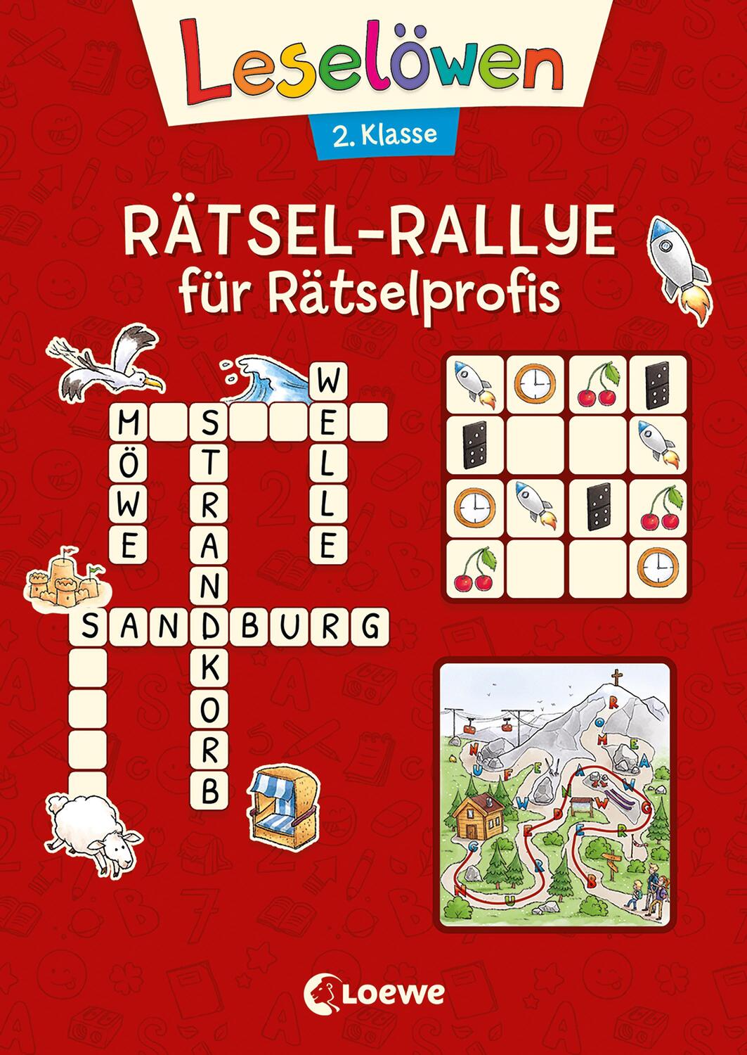 Cover: 9783743211865 | Leselöwen Rätsel-Rallye für Leseprofis - 2. Klasse (Rot) | Wittenburg