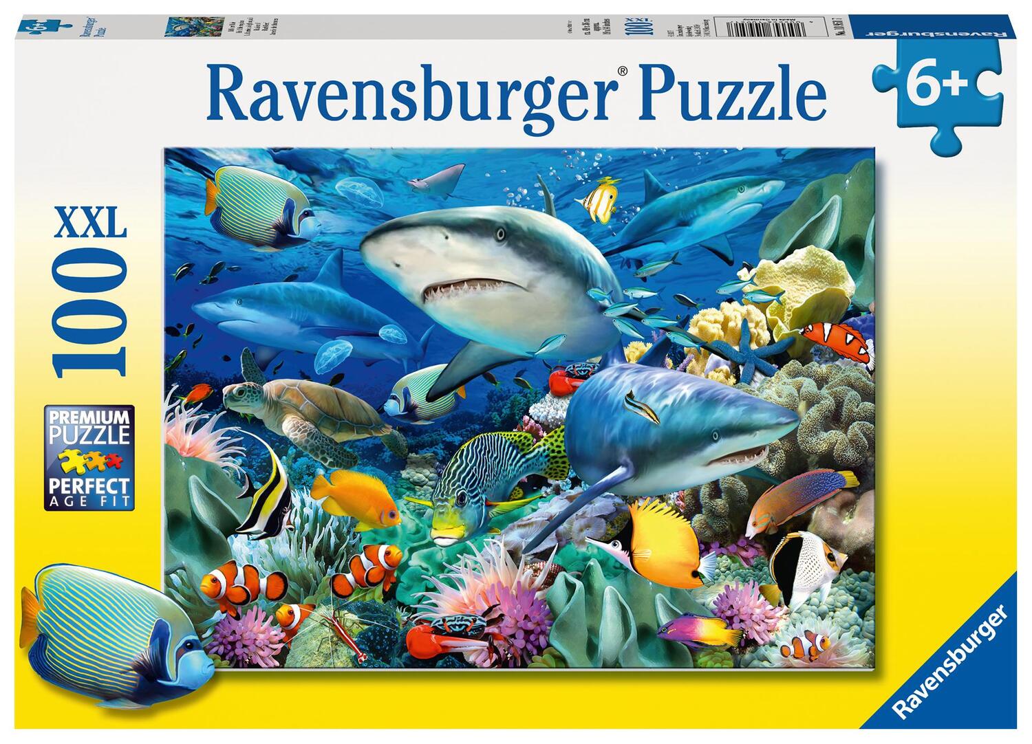 Cover: 4005556109517 | Riff der Haie. Puzzle 100 Teile XXL | Spiel | Deutsch | 2017