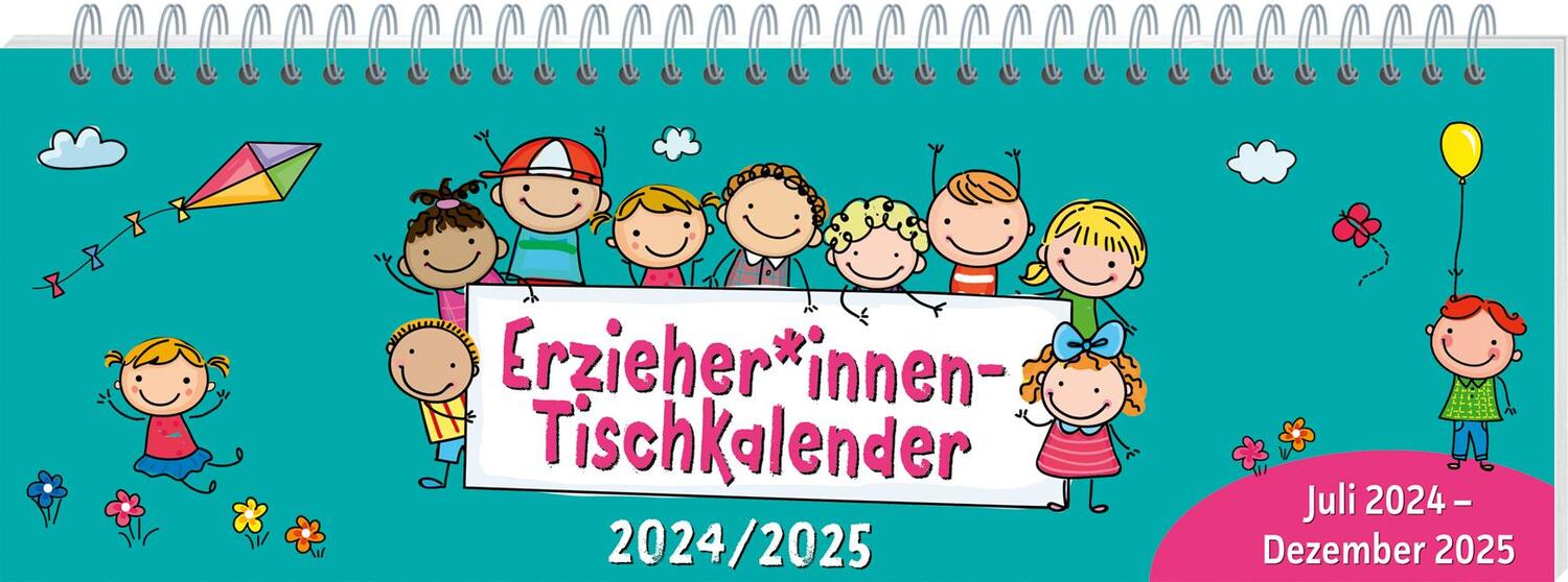 Cover: 9783780655097 | ErzieherInnen-Tischkalender 2024 / 2025 | Juli 2024 - Dezember 2025