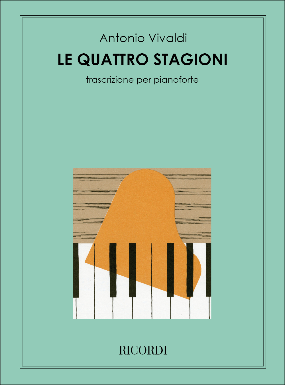 Cover: 9790041291901 | Le Quattro Stagioni | Trascrizione per pianoforte | Antonio Vivaldi
