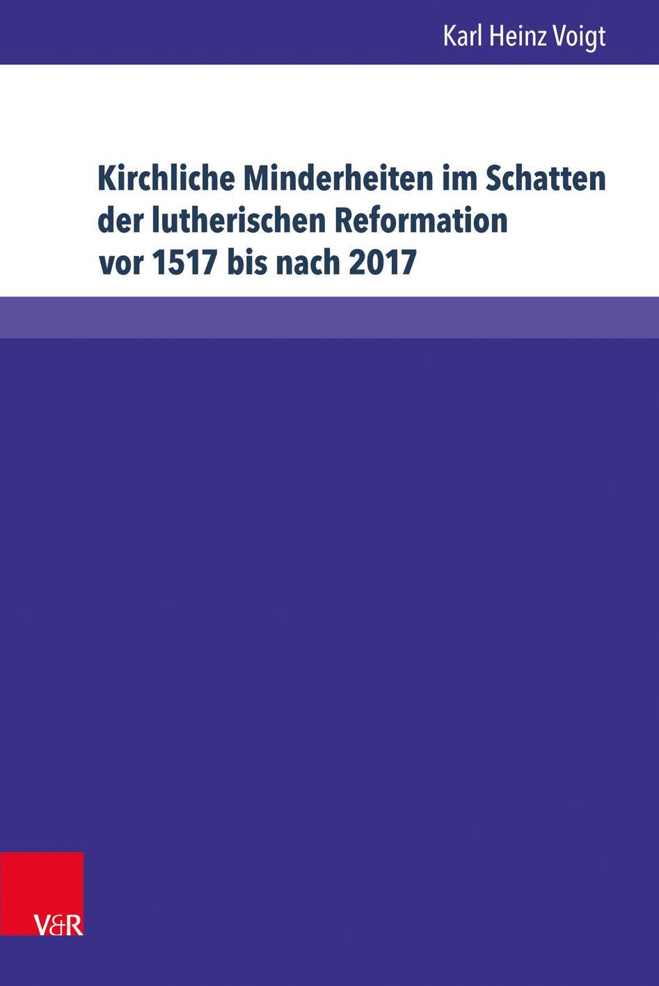 Cover: 9783847108030 | Kirchliche Minderheiten im Schatten der lutherischen Reformation...