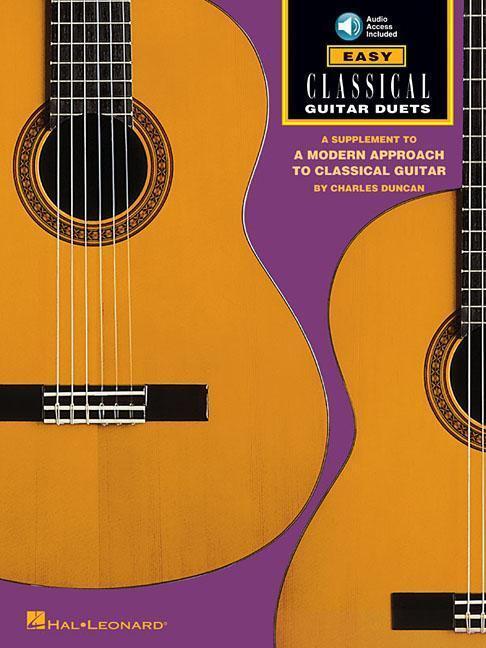 Cover: 9780793517954 | Easy Classical Guitar Duets: Book/Online Audio | Hal Leonard Corp