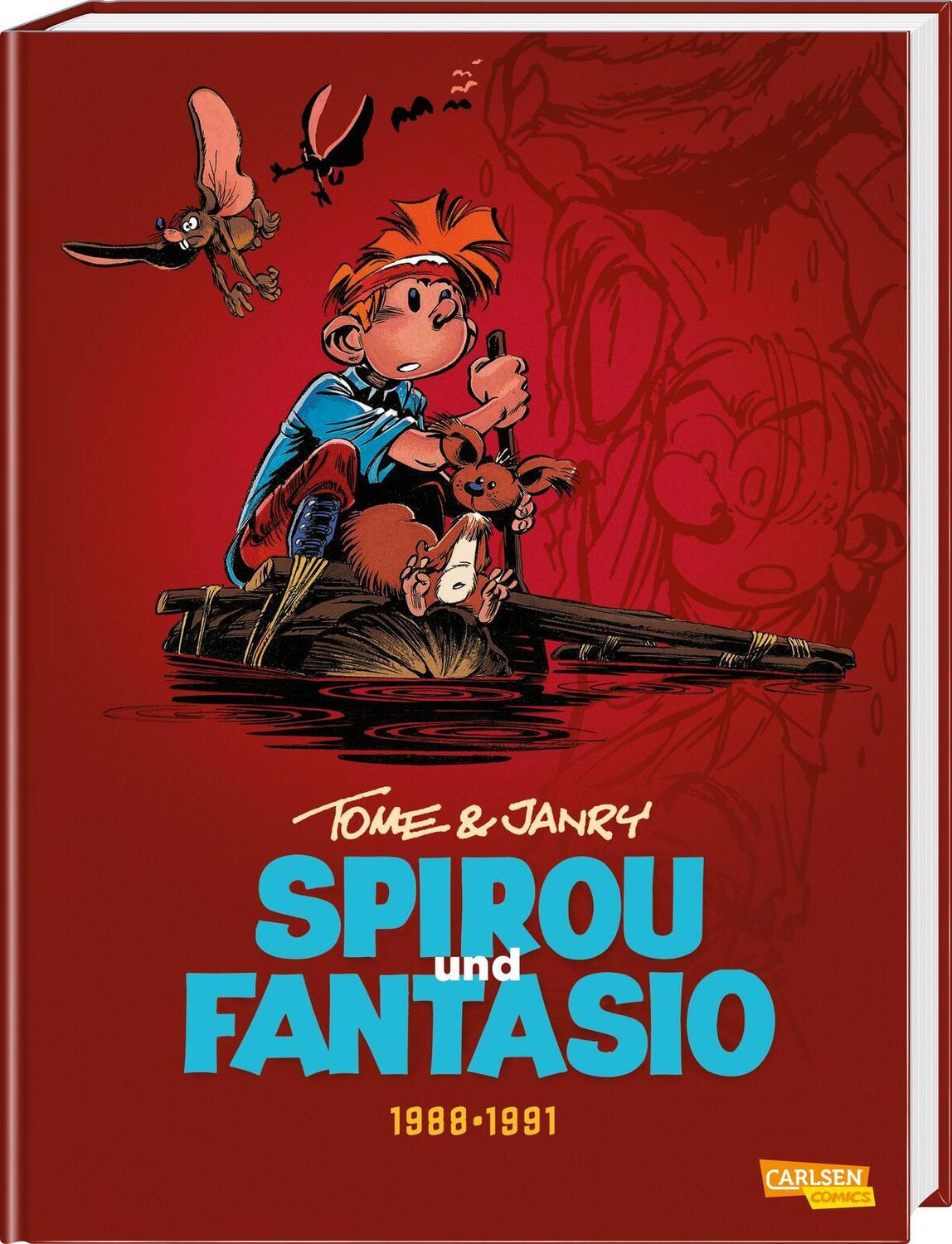Cover: 9783551716354 | Spirou und Fantasio Gesamtausgabe 15: 1988-1991 | Tome | Buch | 256 S.