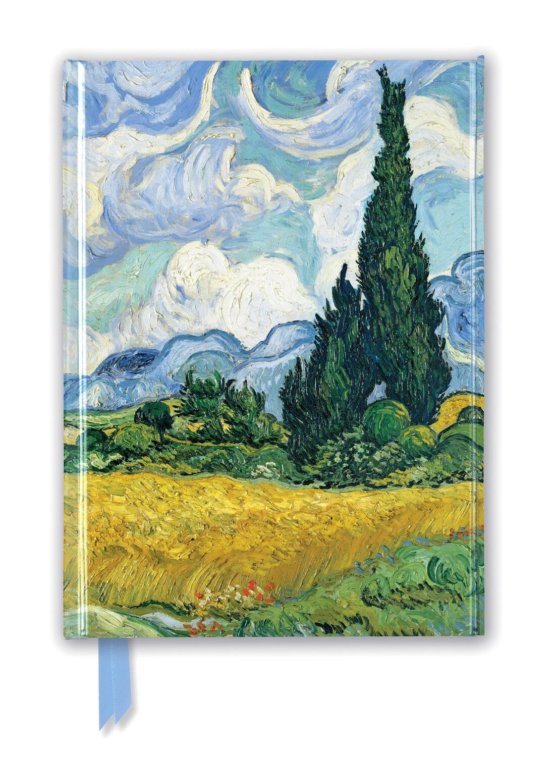 Cover: 9781787550049 | Van Gogh: Wheat Field with Cypresses (Foiled Journal) | Studio | Stück