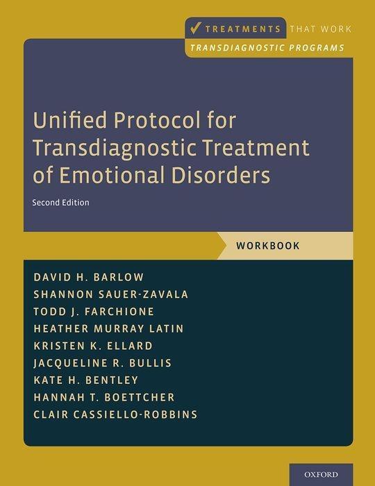 Cover: 9780190686017 | Unified Protocol for Transdiagnostic Treatment of Emotional Disorders