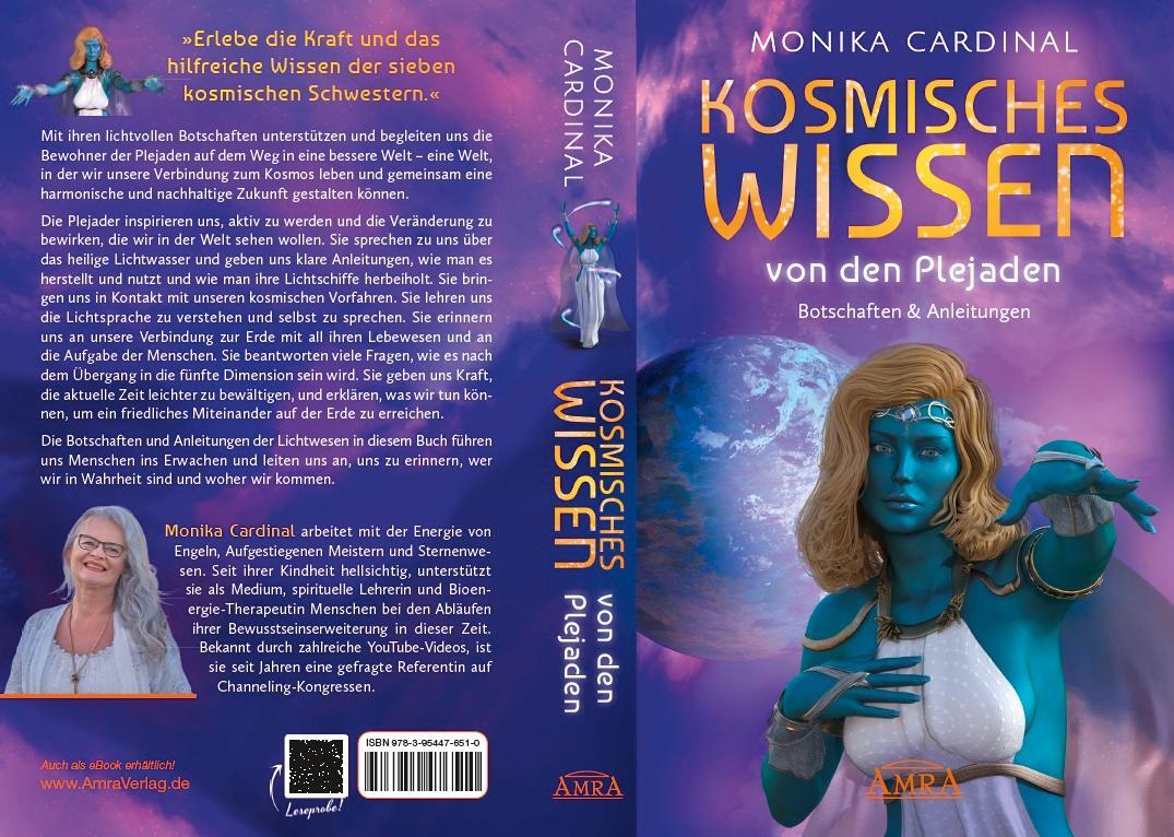 Rückseite: 9783954476510 | Kosmisches Wissen von den Plejaden | Monika Cardinal | Buch | Deutsch