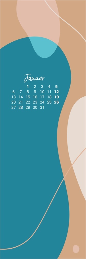 Bild: 9783756407309 | Pastel Art Lesezeichen &amp; Kalender 2025 | Kalender | Geblockt | 13 S.