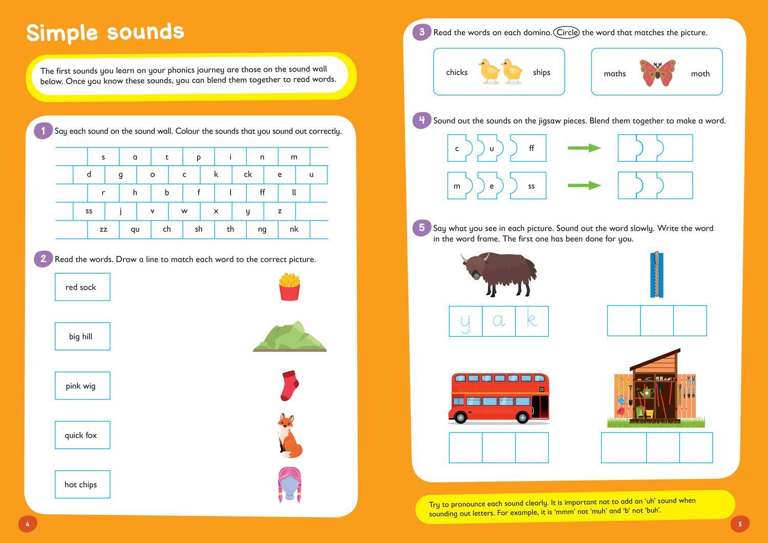 Bild: 9780008617929 | Phonics Catch-Up Activity Book Ages 6+: Ideal for Home Learning | Buch