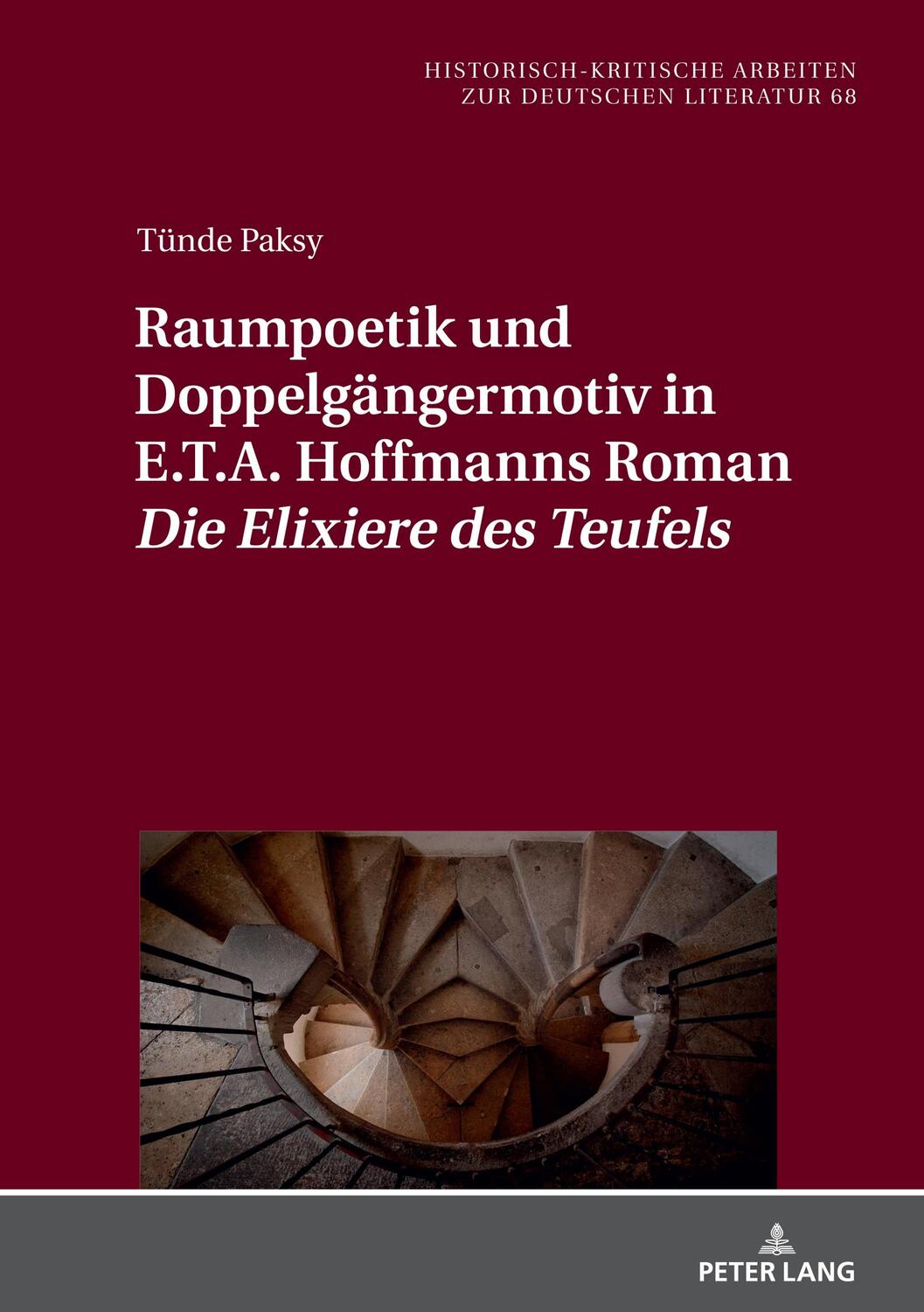 Cover: 9783631878620 | Raumpoetik und Doppelgängermotiv in E.T.A. Hoffmanns Roman «Die...