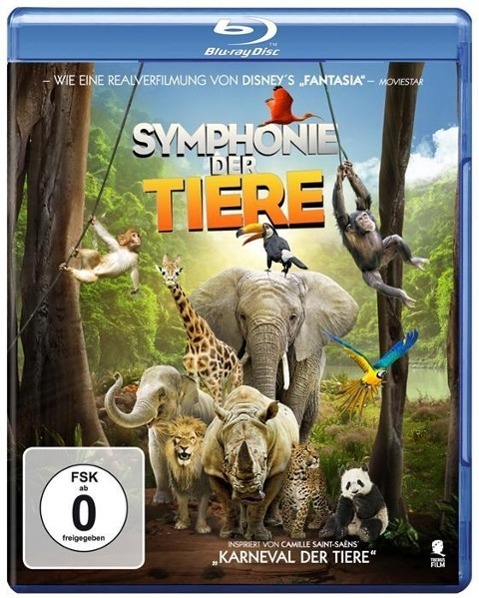 Cover: 4041658390293 | Symphonie der Tiere | Lesley Hammond (u. a.) | Blu-ray Disc | Deutsch