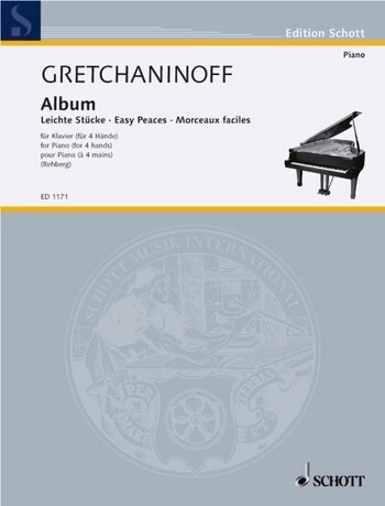 Cover: 9790001032636 | Album | Alexander T. Gretchaninov | Buch | Schott Music