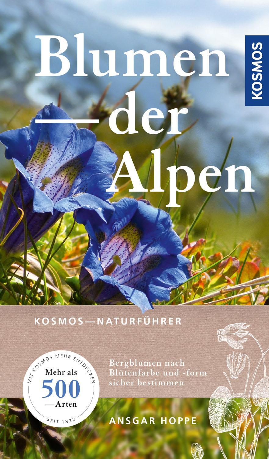 Cover: 9783440161678 | Blumen der Alpen | Über 500 Arten und 500 Farbfotos | Ansgar Hoppe